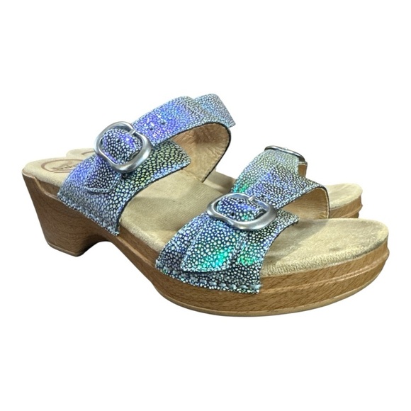 Dansko Sophie Women's Iridescent Sandals - Picture 2 of 9